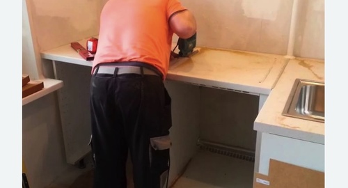 Сборка кухонного гарнитура. Джанкой